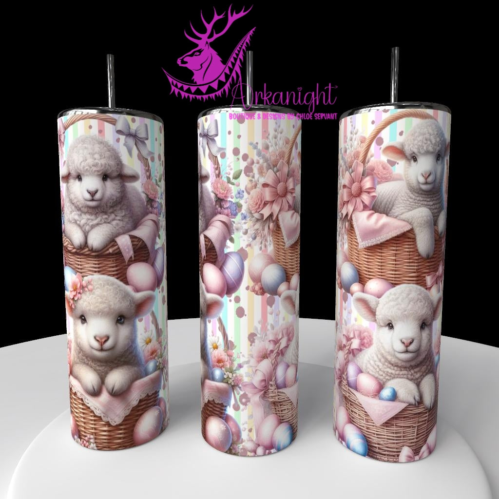Gourde sur commande - Collection Pâques 2026 - Animaux - Mouton