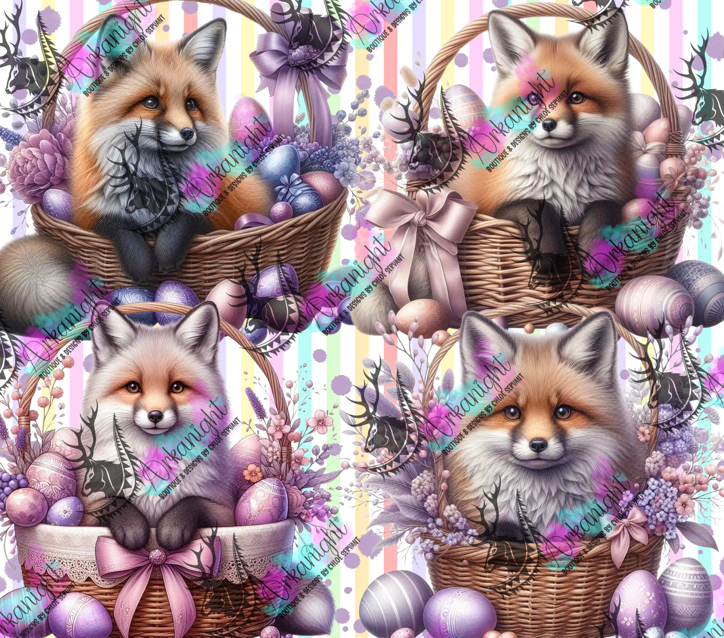 Numérique - Collection Pâques 2026 - Animaux - Renard