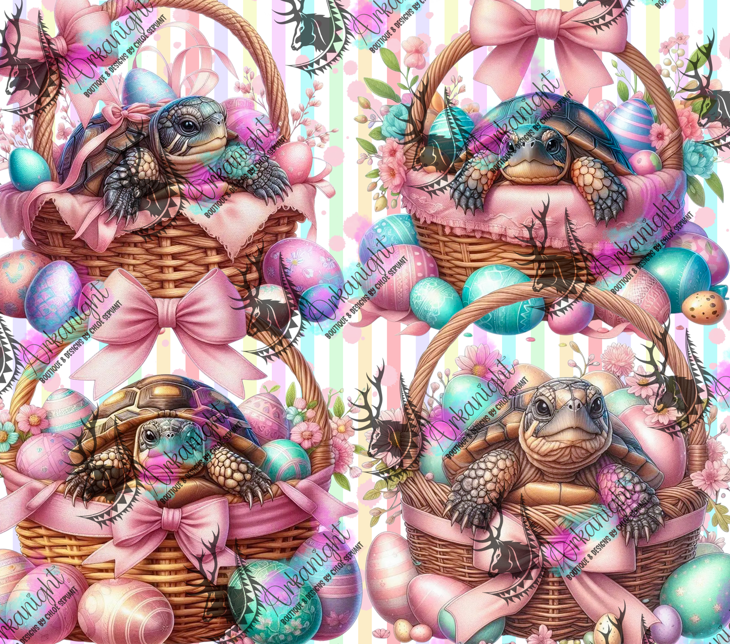 Numérique - Collection Pâques 2026 - Animaux - Tortue