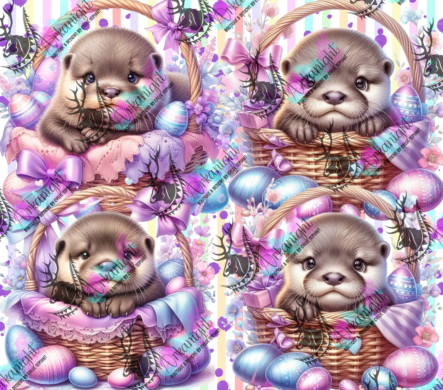 Numérique - Collection Pâques 2026 - Animaux - Loutre