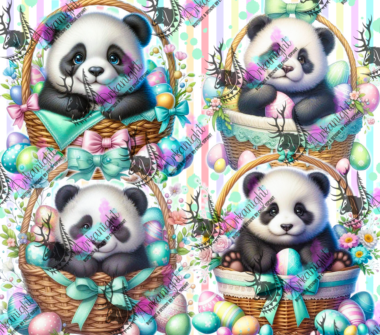 Numérique - Collection Pâques 2026 - Animaux - Panda