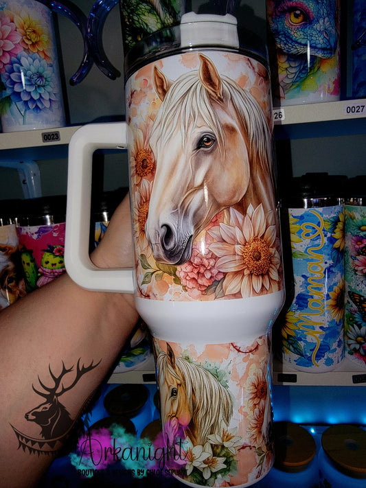 Gourde 40 oz sur commande - Collection Realism Été 2026 - Palomino