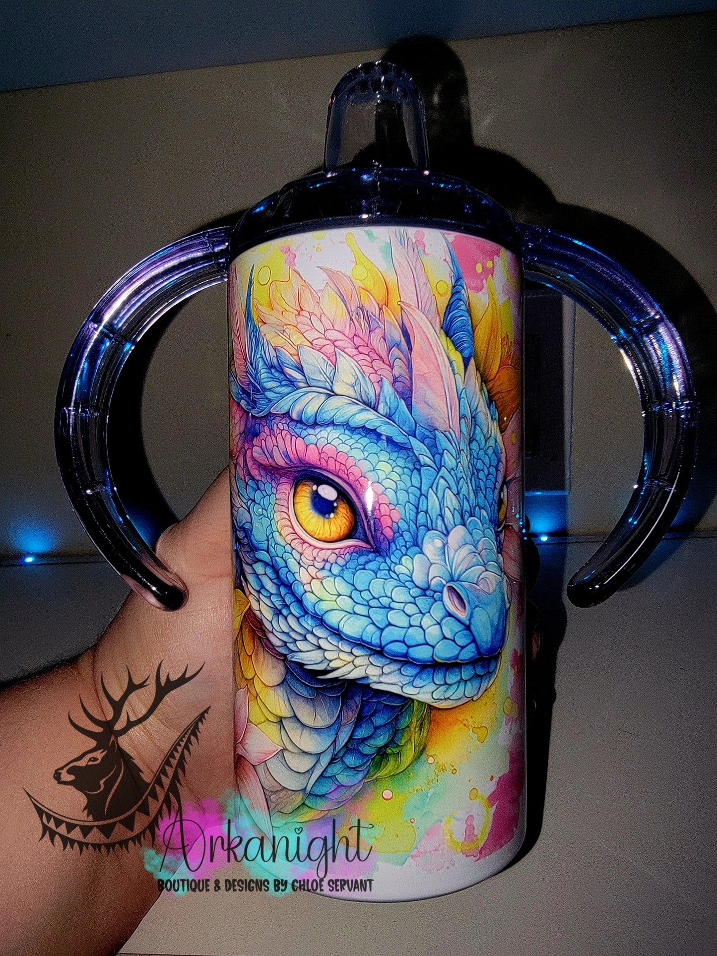 Gourde - Biberon Évolutif sur commande - Collection Realism Été 2026 - Dragon Multicolors