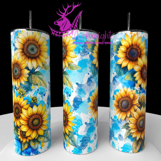 Gourde sur commande - Collection Fête des mères Fleurie 2026 - Sunflower - Sans Texte ou Ajout de nom