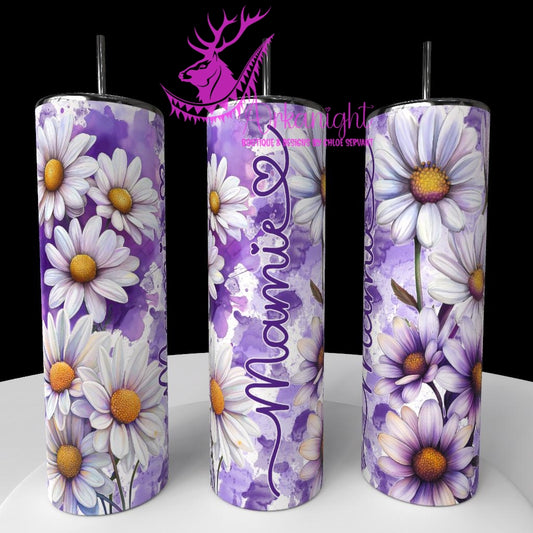 Gourde sur commande - Collection Fête des mères Fleurie 2026 - Marguerite - Mamie