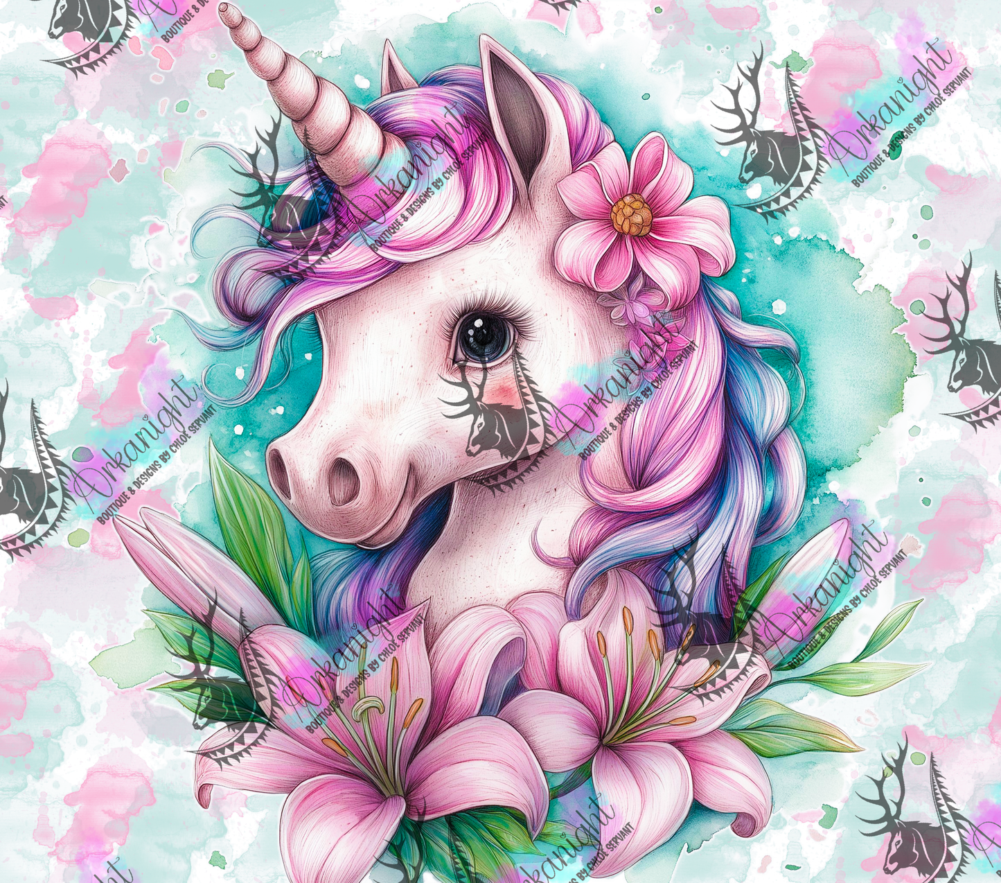 Numérique - Collection Fantaisie 2026 - Pouliche/Licorne - Multicolors-01