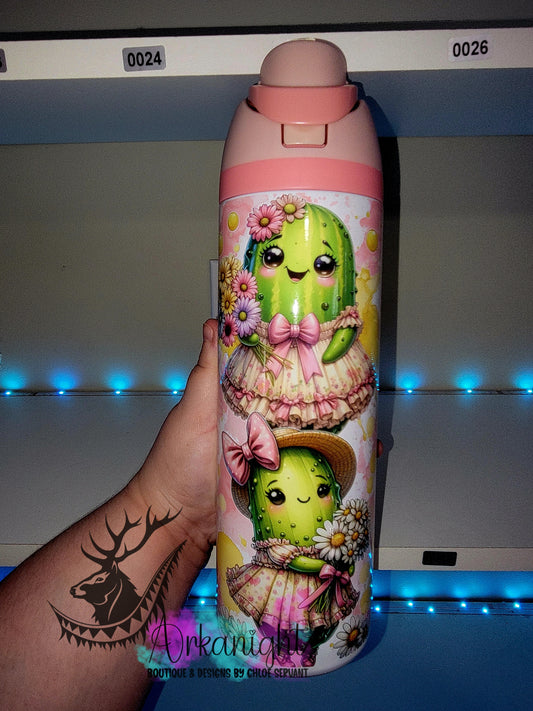 Owala DUPE 24 oz sur commande - Collection Cornichon été 2026 - Marguerite