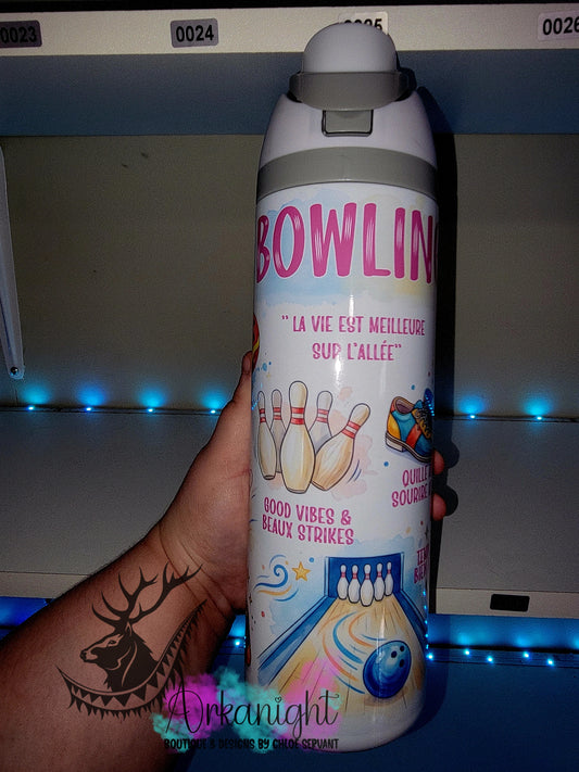 Owala DUPE 24 oz sur commande - Collection Métiers & Occupations - Le Bowling