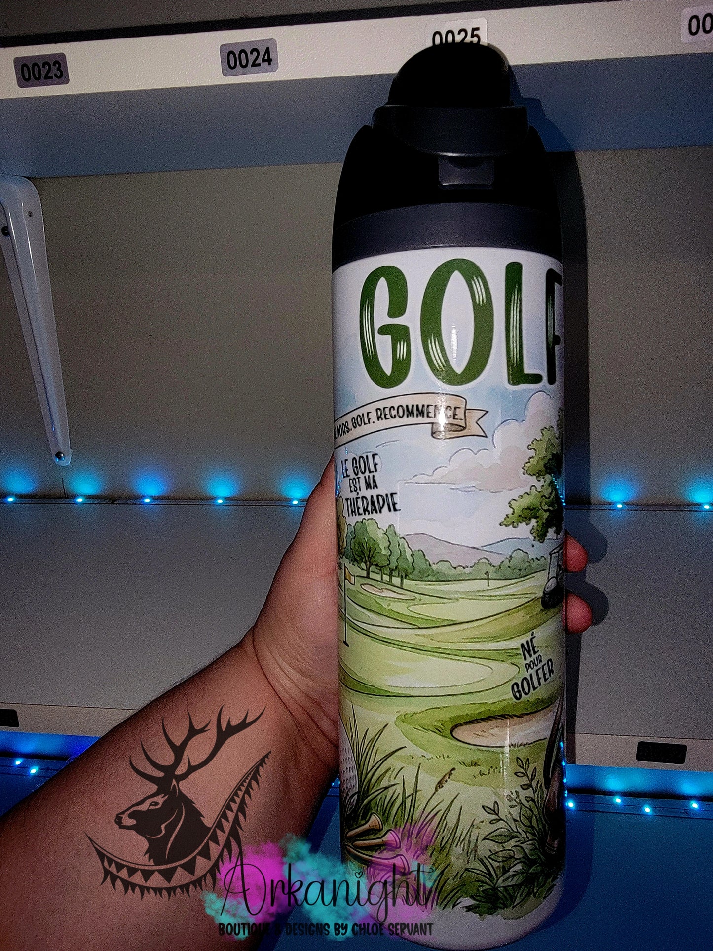 Owala DUPE 24 oz sur commande - Collection Métiers & Occupations - Le Golf