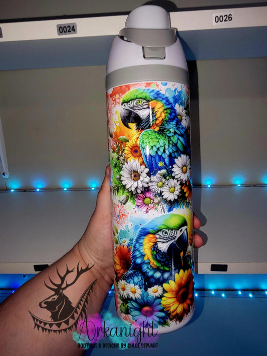 Owala DUPE 24 oz sur commande - Collection Vivid Flower's - Ara