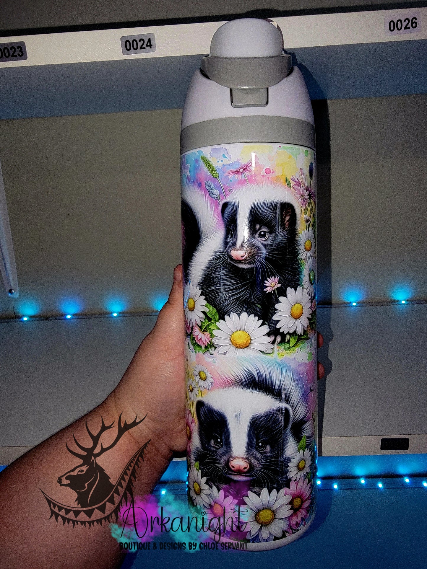 Owala DUPE 24 oz sur commande - Collection Vivid Flower's - Moufette