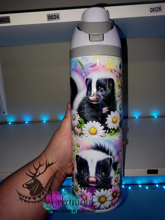 Owala DUPE 24 oz sur commande - Collection Vivid Flower's - Moufette