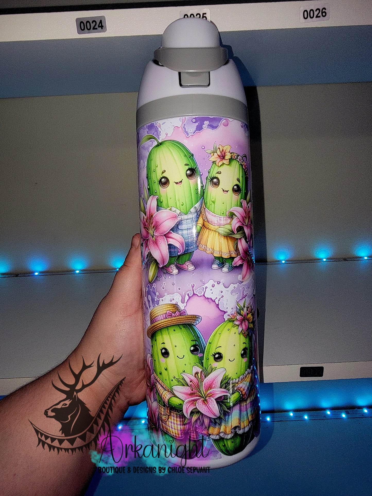 Owala DUPE 24 oz sur commande - Collection Cornichon été 2026 - Lys