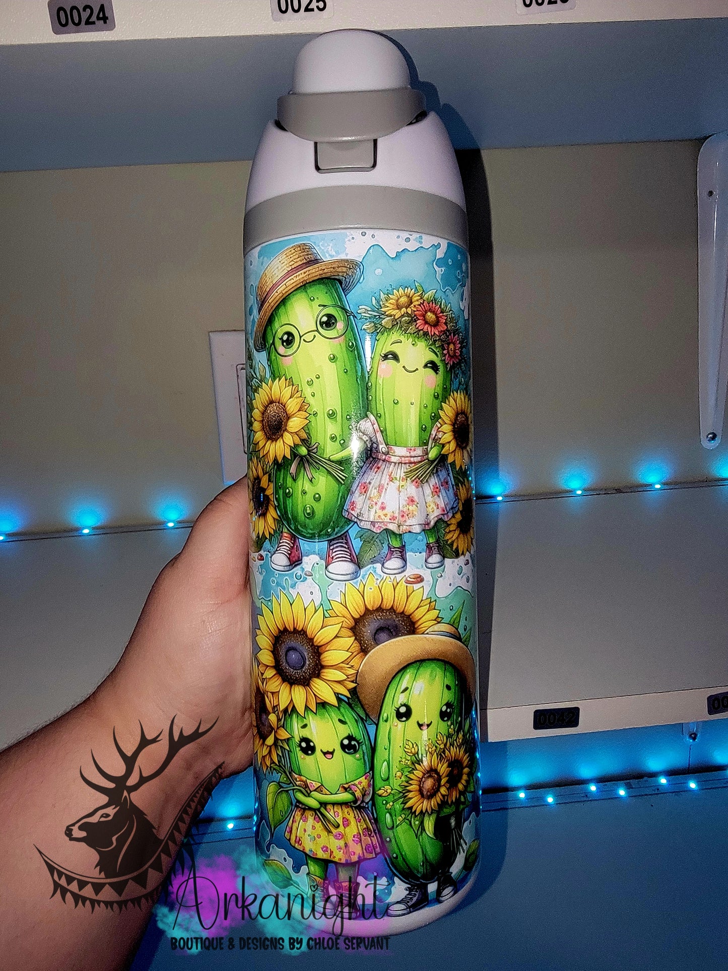 Owala DUPE 24 oz sur commande - Collection Cornichon été 2026 - Sunflower