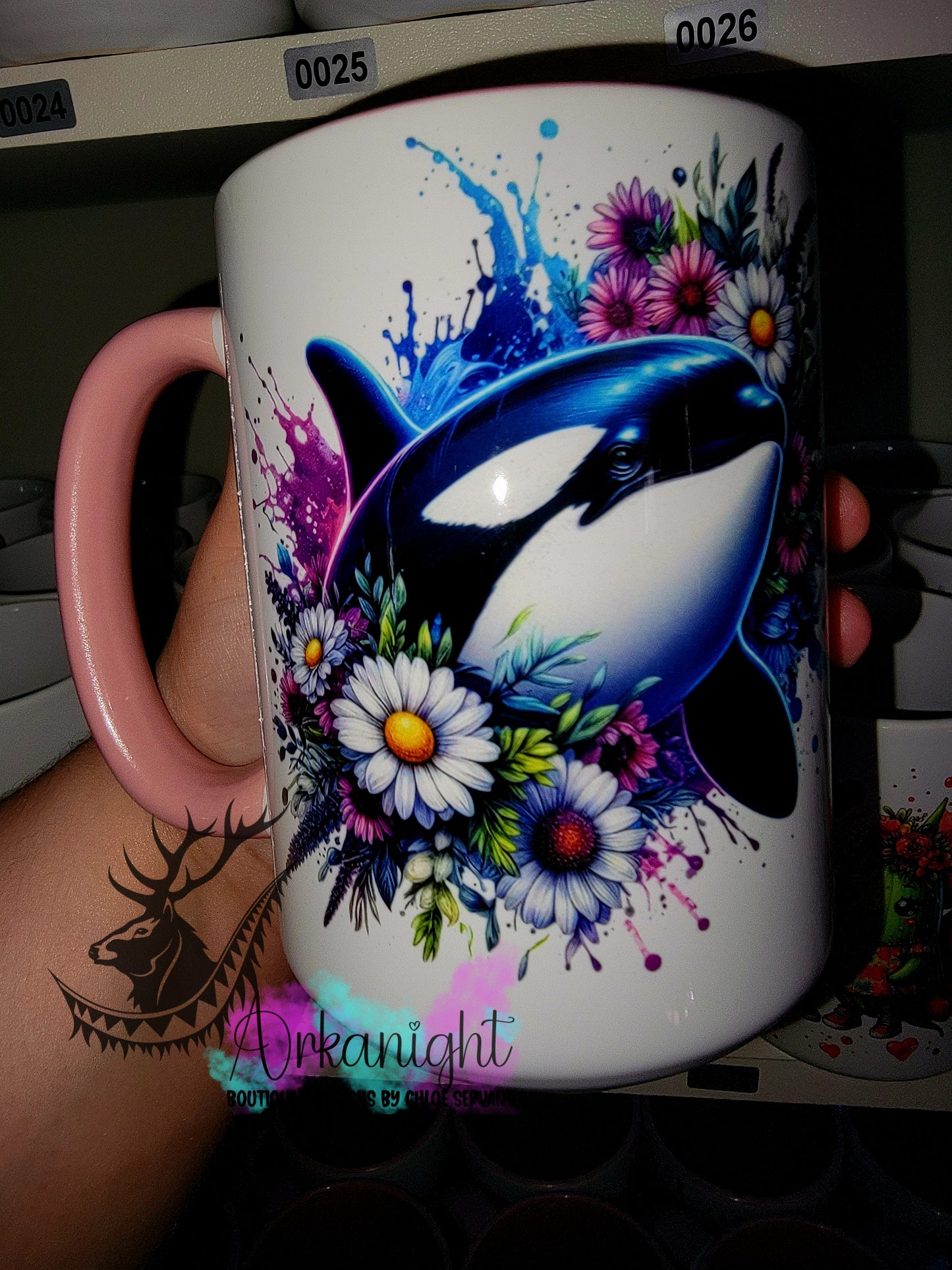 Tasse en céramique sur commande - Collection Été- Vivid Pastel Colors - Orques