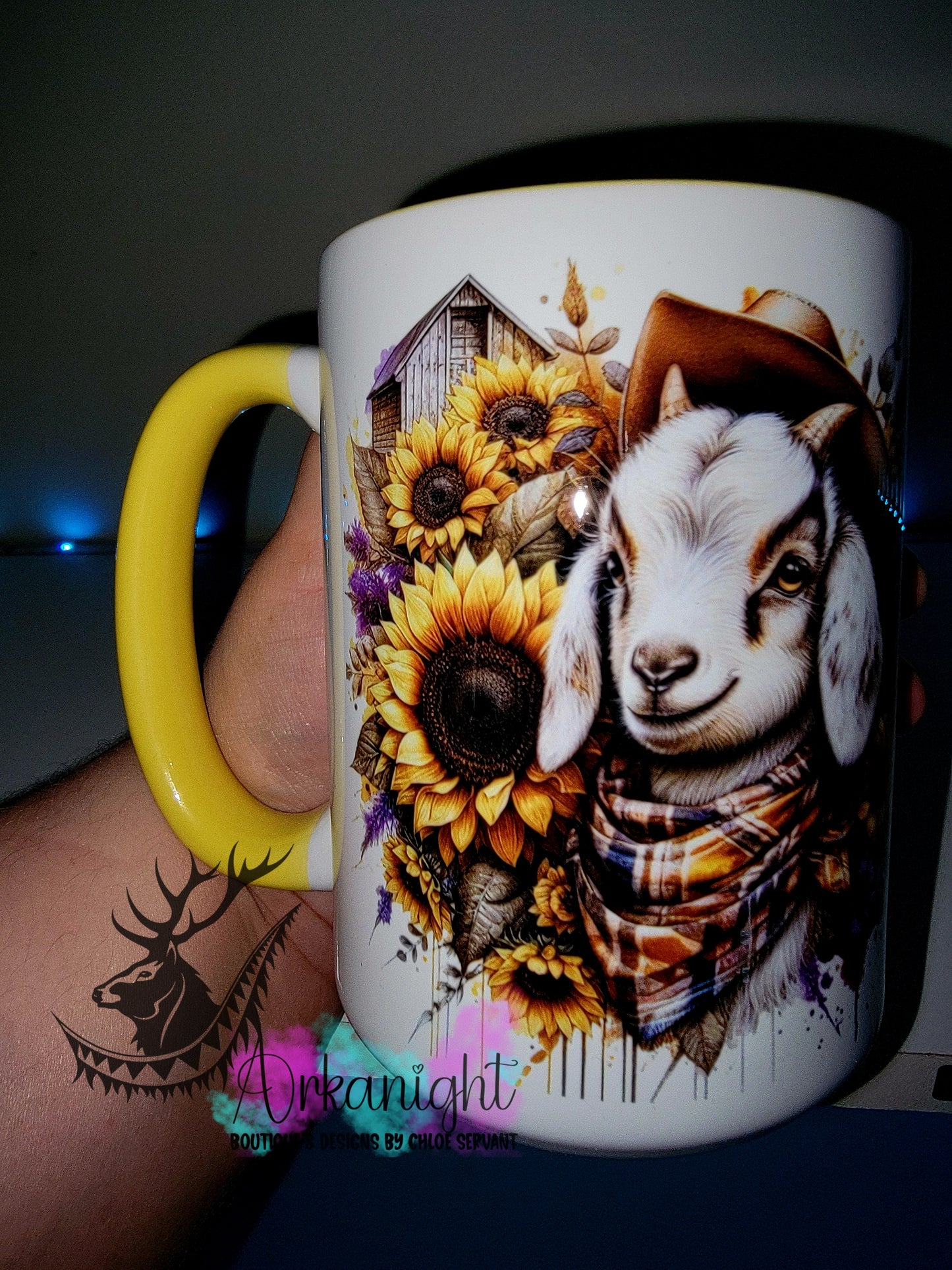 Tasse en céramique sur commande - Collection Western 2026 - Chèvre