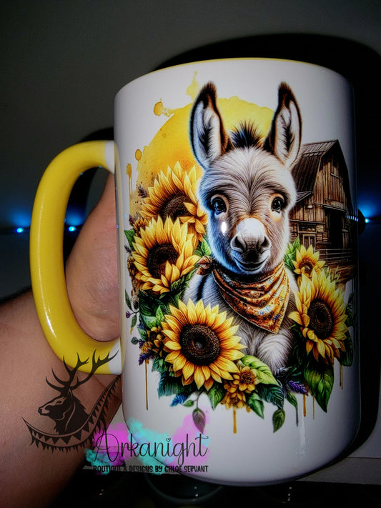 Tasse en céramique sur commande - Collection Western 2026 - Âne