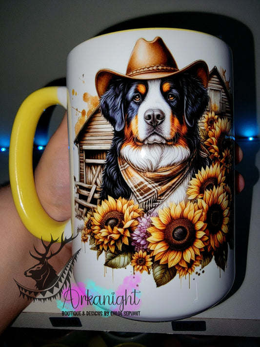 Tasse en céramique sur commande - Collection Western 2026 - Bouvier Bernois
