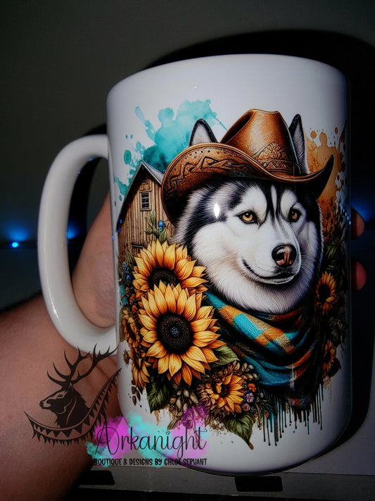 Tasse en céramique sur commande - Collection Western 2026 - Husky
