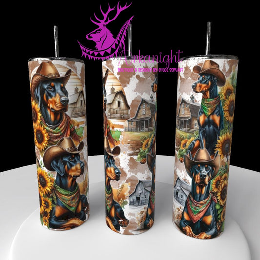 Gourde sur commande - Collection Western 2026 - Doberman