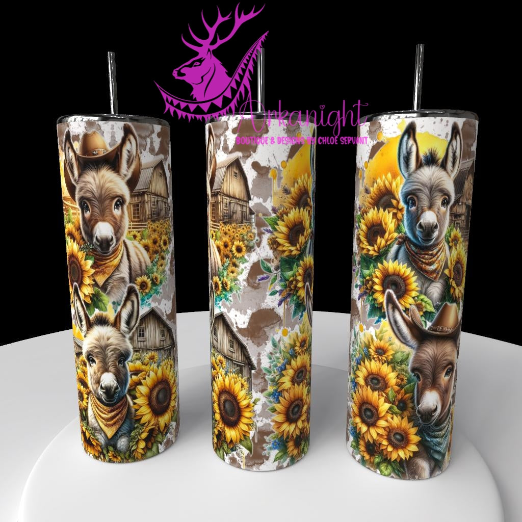 Gourde sur commande - Collection Western 2026 - Âne