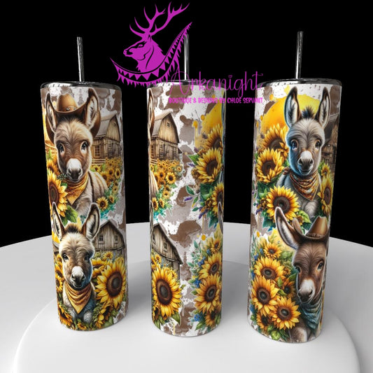 Gourde sur commande - Collection Western 2026 - Âne