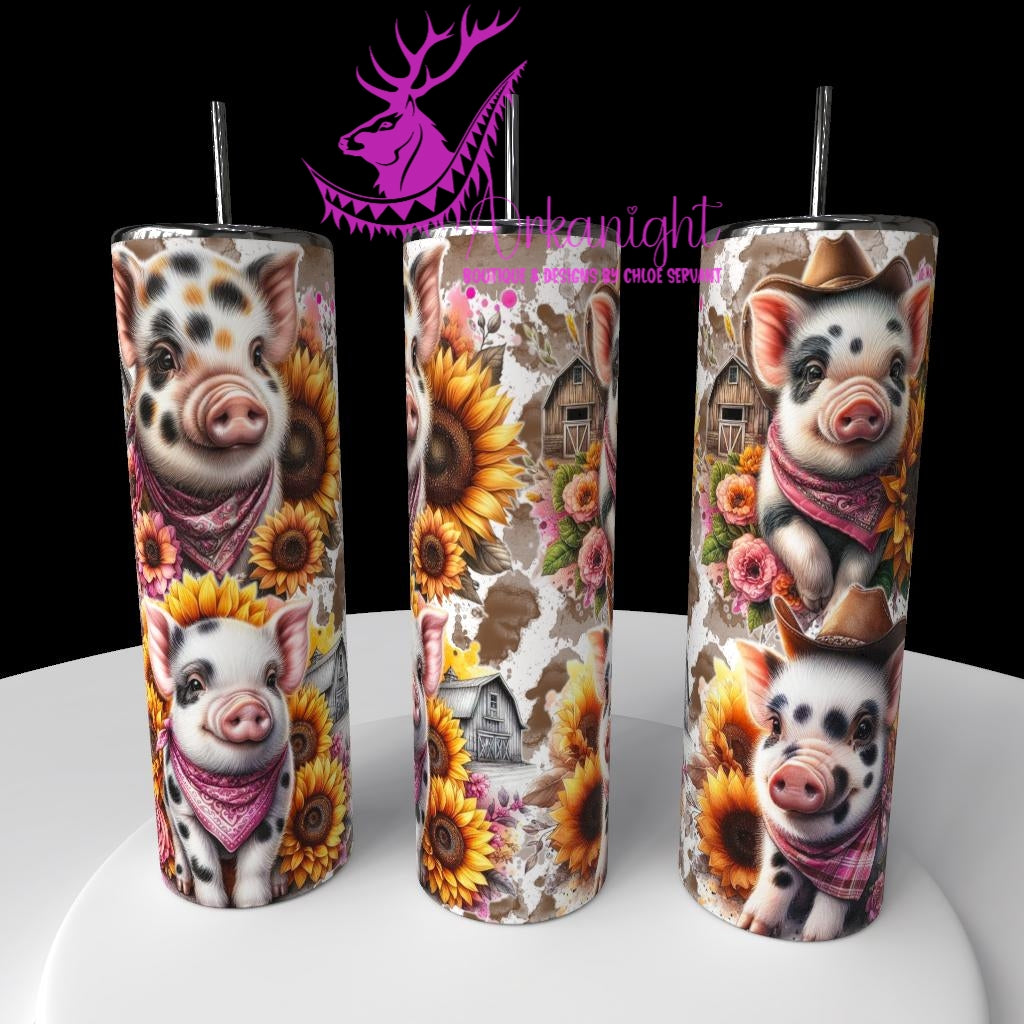 Gourde sur commande - Collection Western 2026 - Cochons