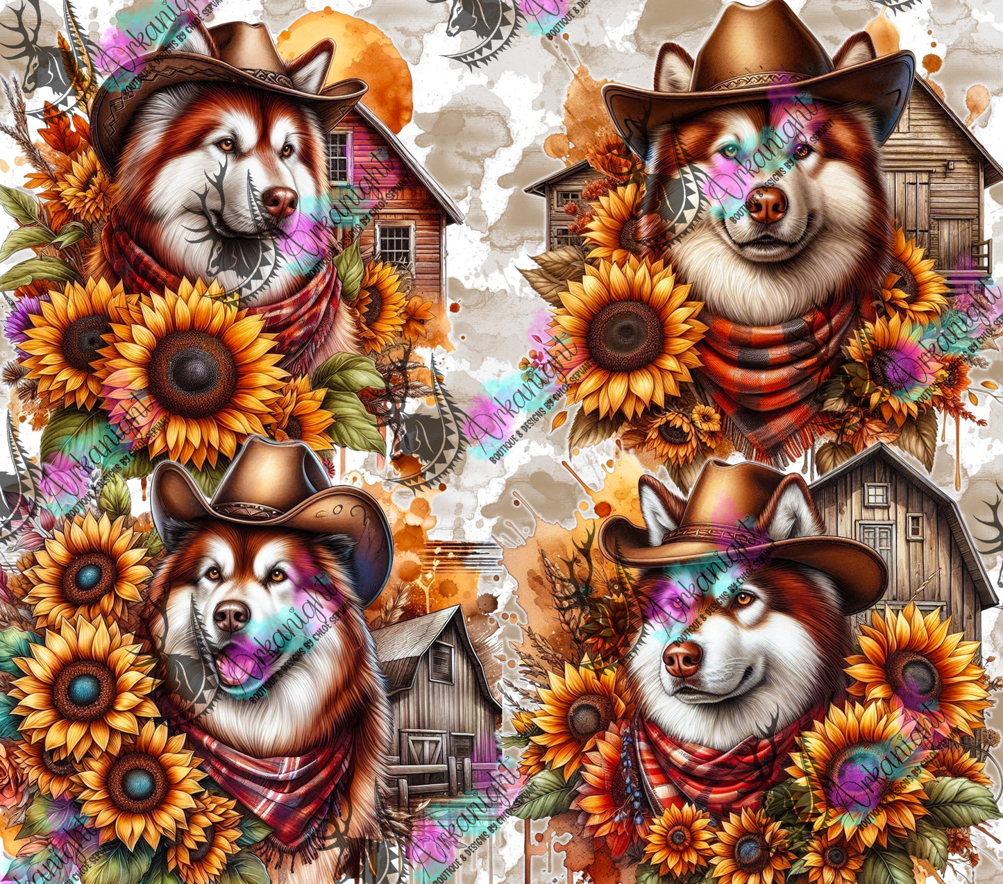 Numérique - Collection Western 2026 - Malamute Roux