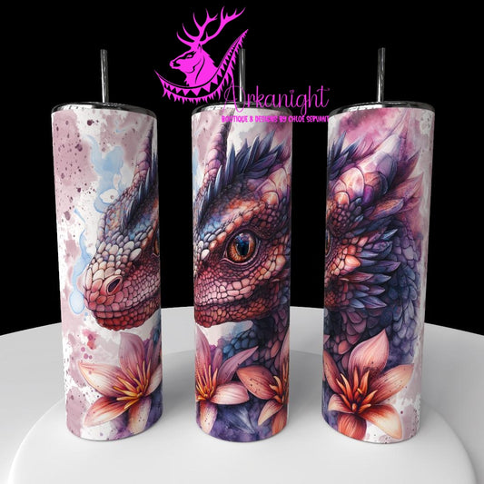 Numérique - Collection Fantaisie 2026 - Dragon - Bourgogne & Mauve foncé