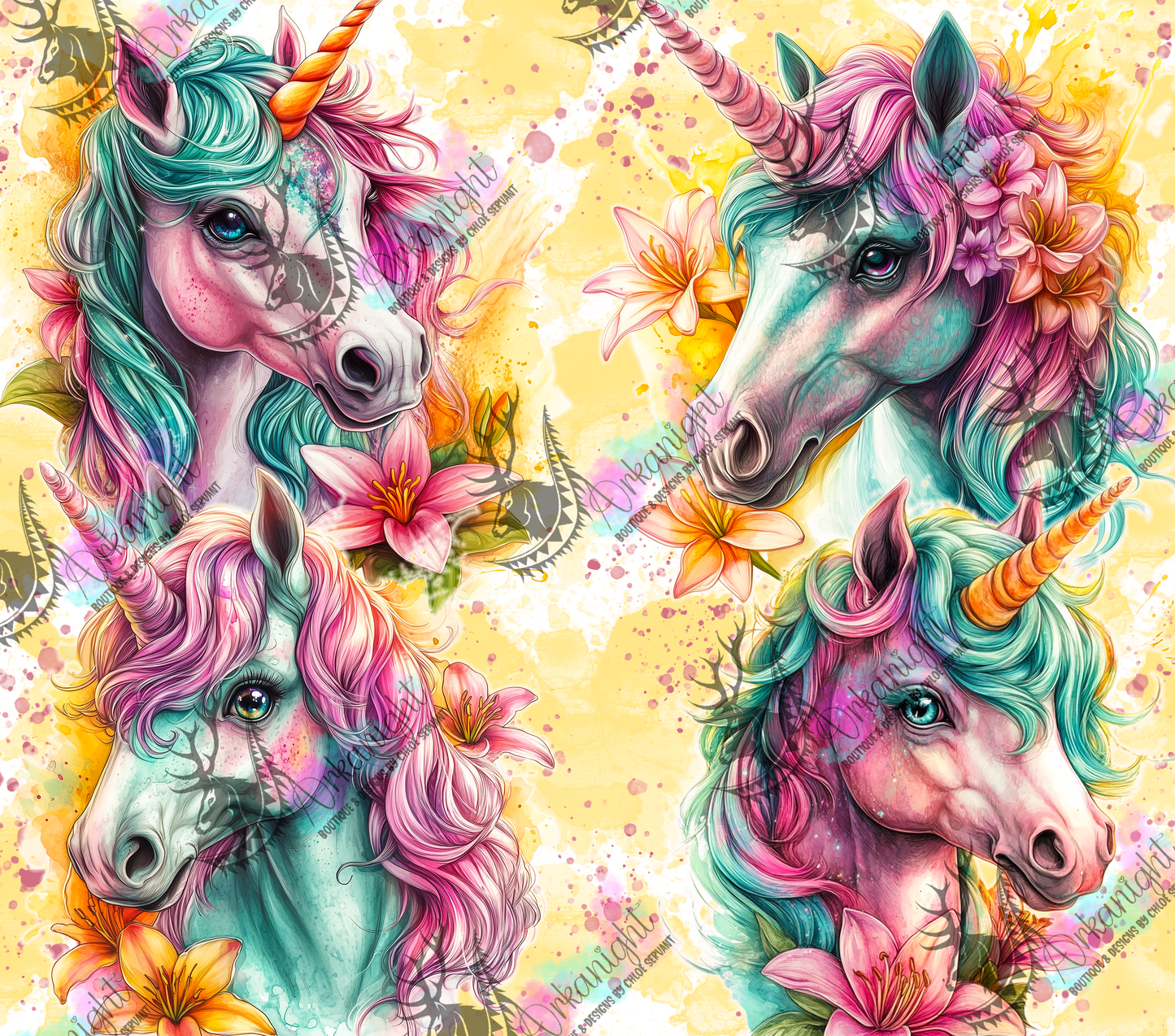 Numérique - Collection Fantaisie 2026 - Licorne - Multi-Couleurs