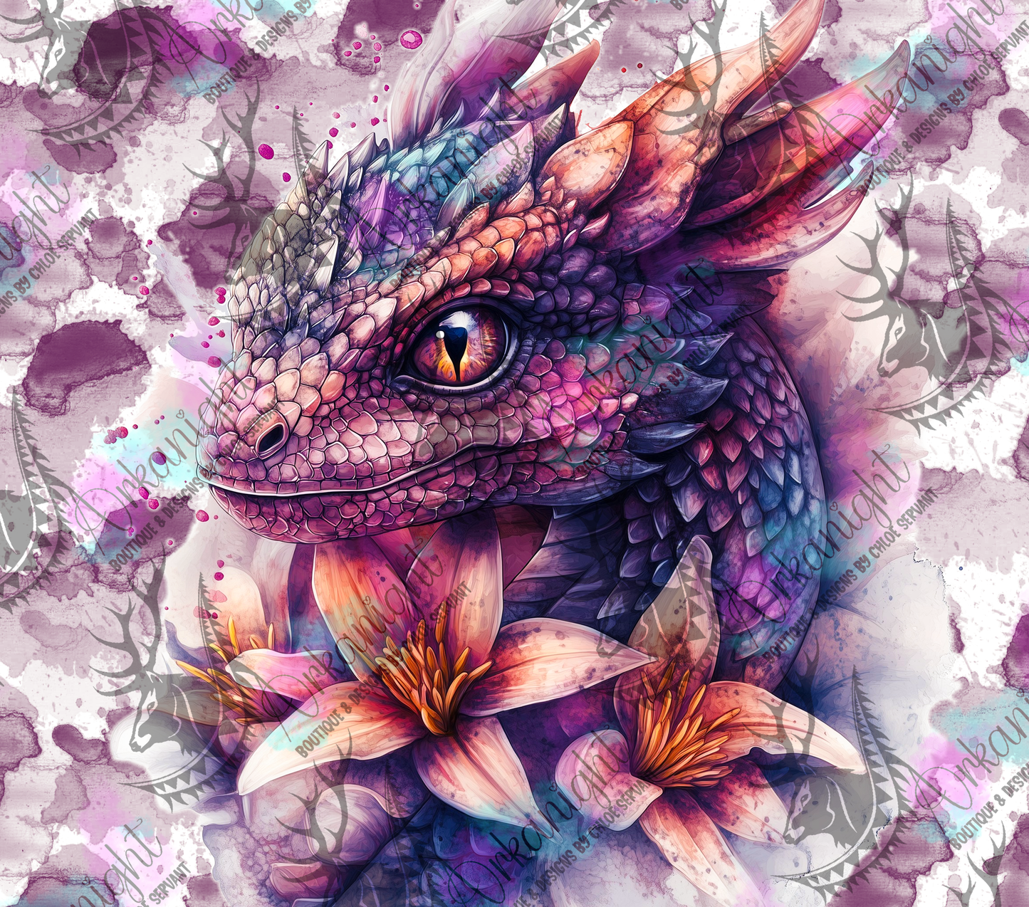 Numérique - Collection Fantaisie 2026 - Dragon - Bourgogne