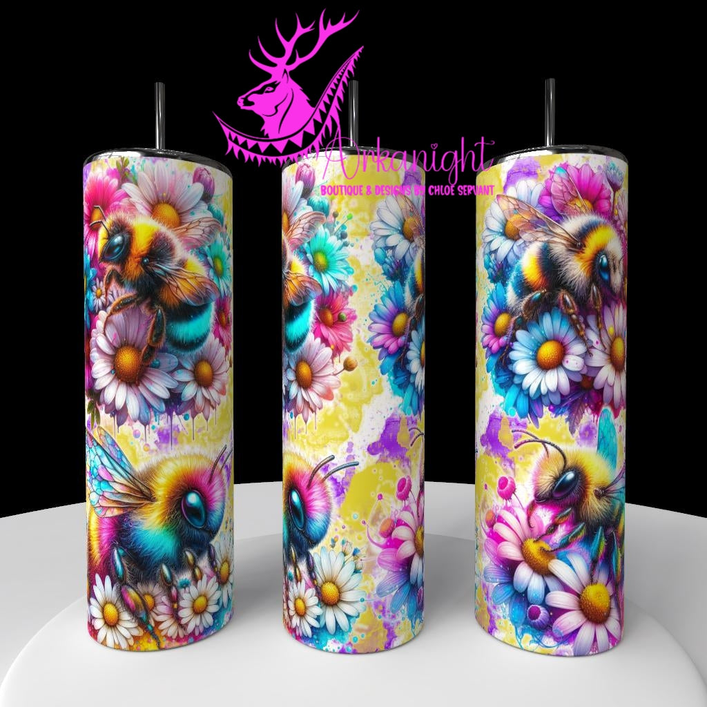 Gourde sur commande - Collection Vivid Colors & Flowers - Animaux - Abeilles