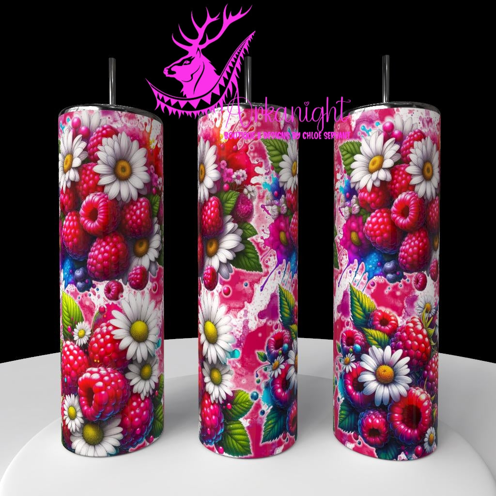 Gourde sur commande - Collection Vivid Colors & Flowers - Fruits - Framboise