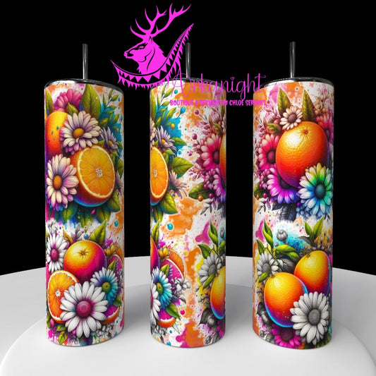 Gourde sur commande - Collection Vivid Colors & Flowers - Fruits - Agrume