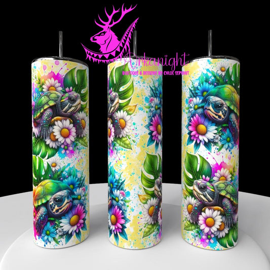 Numérique - Collection Vivid Colors & Flowers - Animaux - Tortue