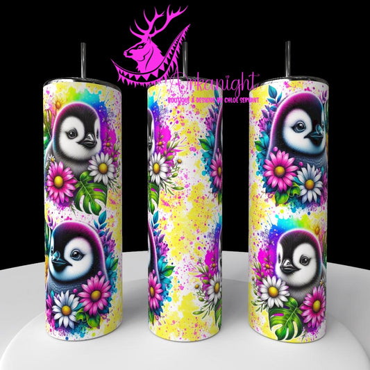 Numérique - Collection Vivid Colors & Flowers - Animaux - Pingouin