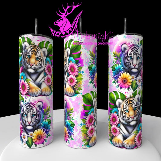 Numérique - Collection Vivid Colors & Flowers - Animaux - Tigre