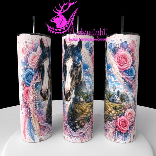 Numérique - Collection Boho 2026 - Double Exposition - Cheval