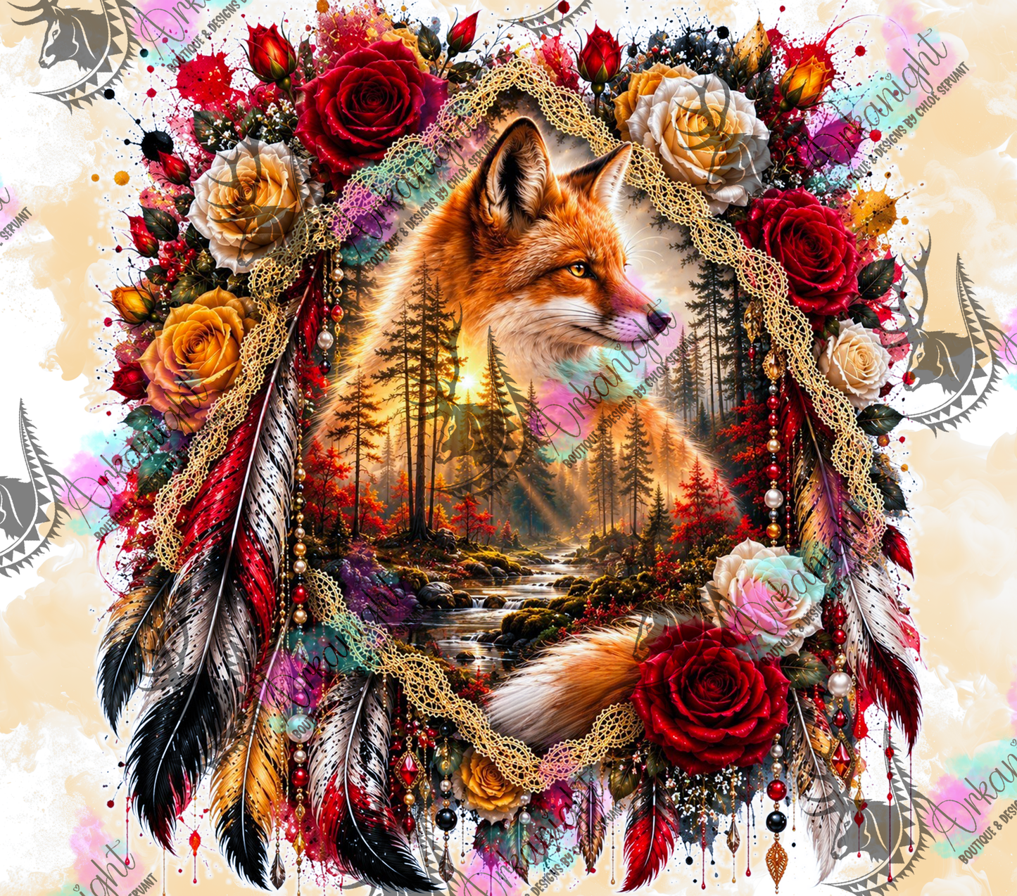 Numérique - Collection Boho 2026 - Double Exposition - Renard