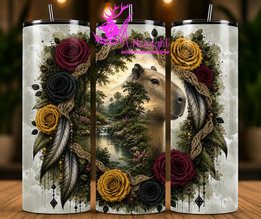 Numérique - Collection Boho 2026 -   Double Exposition ♡ Capybara