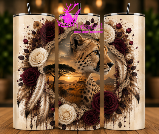 Numérique - Collection Boho 2026 -   Double Exposition ♡ Guépard