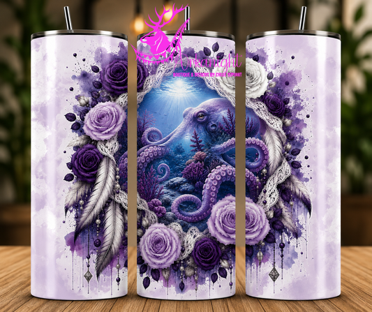 Numérique - Collection Boho 2026 -   Double Exposition ♡ Pieuvre
