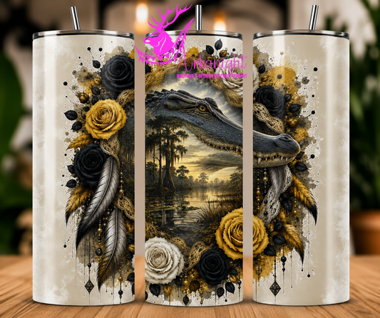 Numérique - Collection Boho 2026 -   Double Exposition ♡ Crocodile