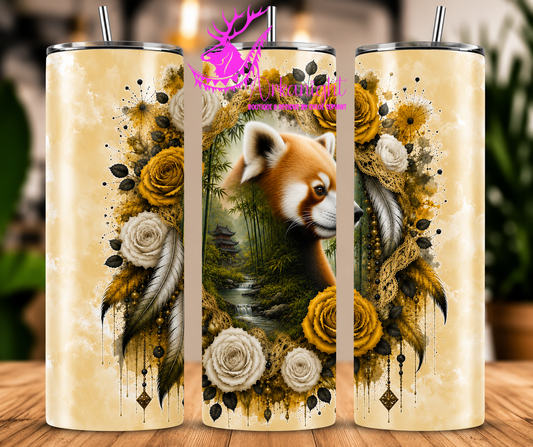 Numérique - Collection Boho 2026 -   Double Exposition ♡ Panda Roux