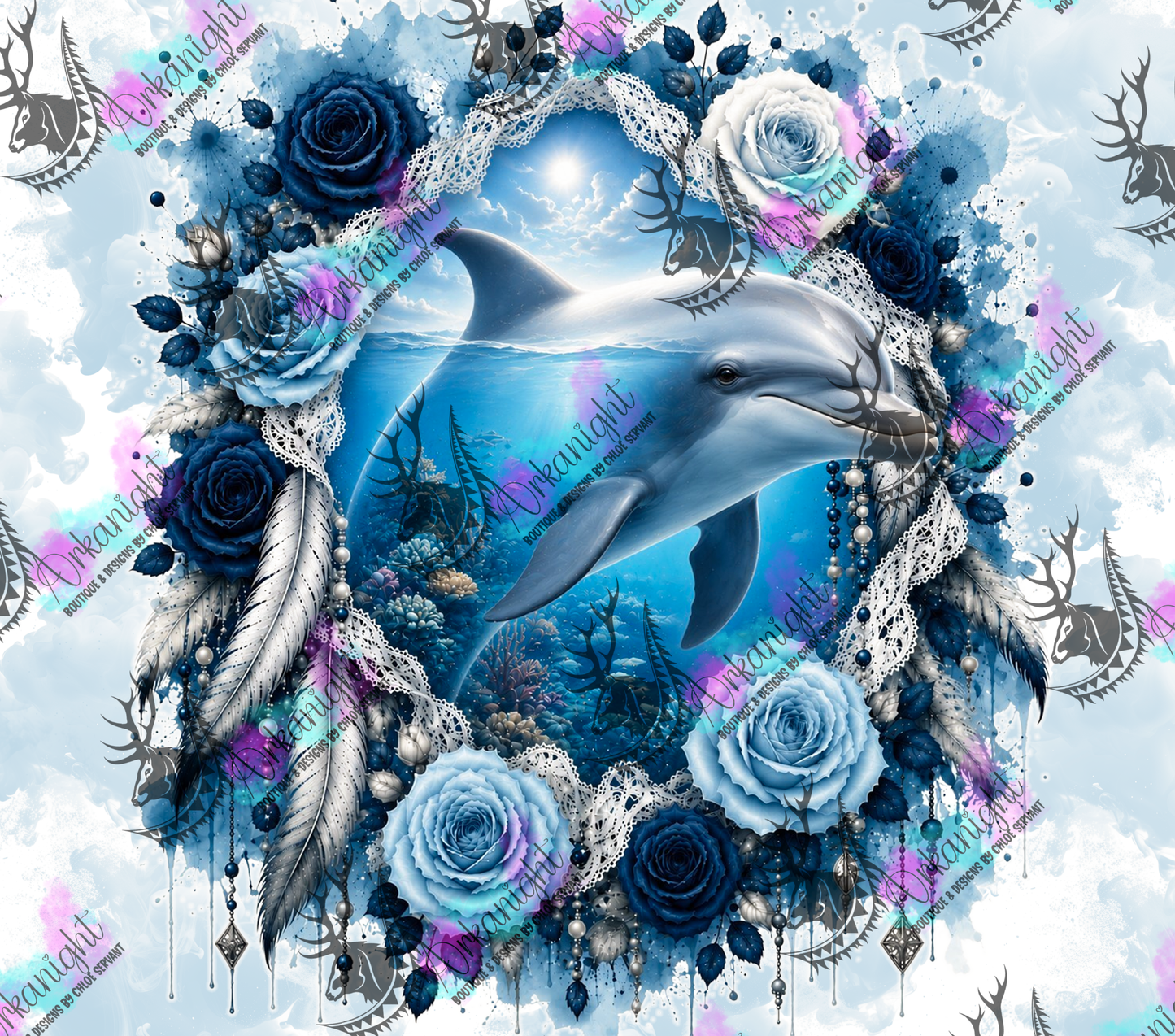 Numérique - Collection Boho 2026 -   Double Exposition ♡ Dauphin