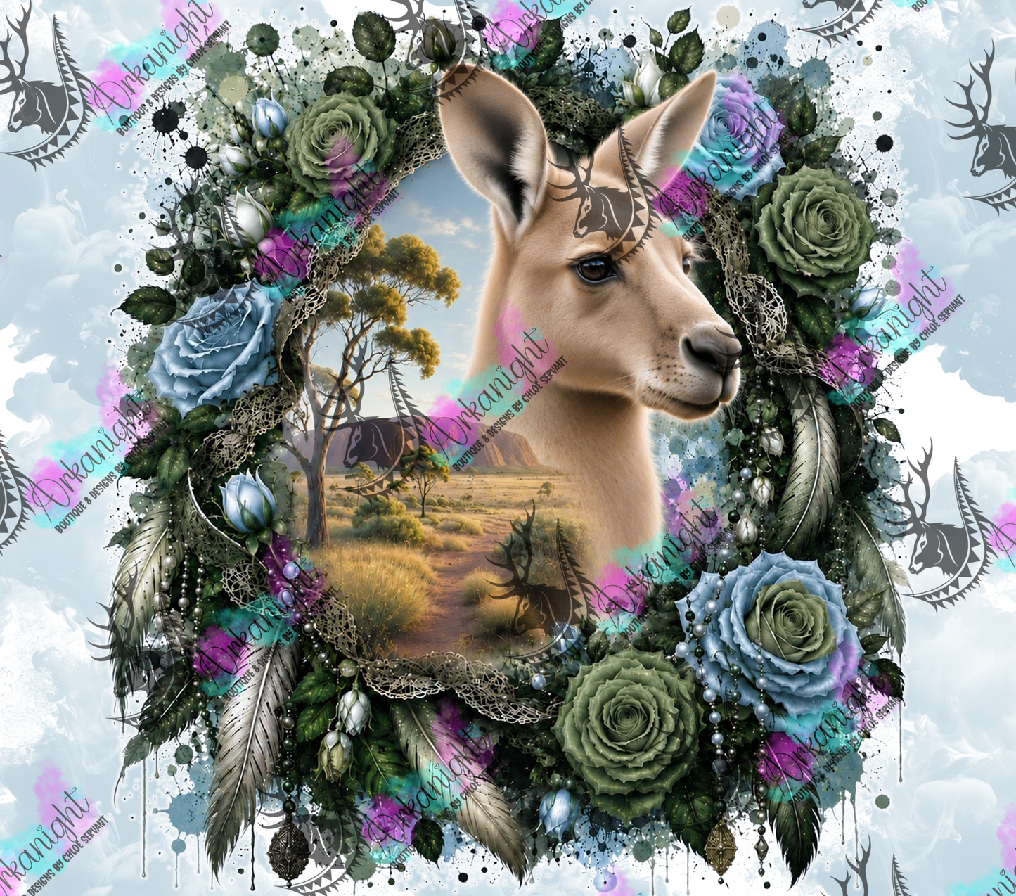 Numérique - Collection Boho 2026 -   Double Exposition ♡ Kangourou