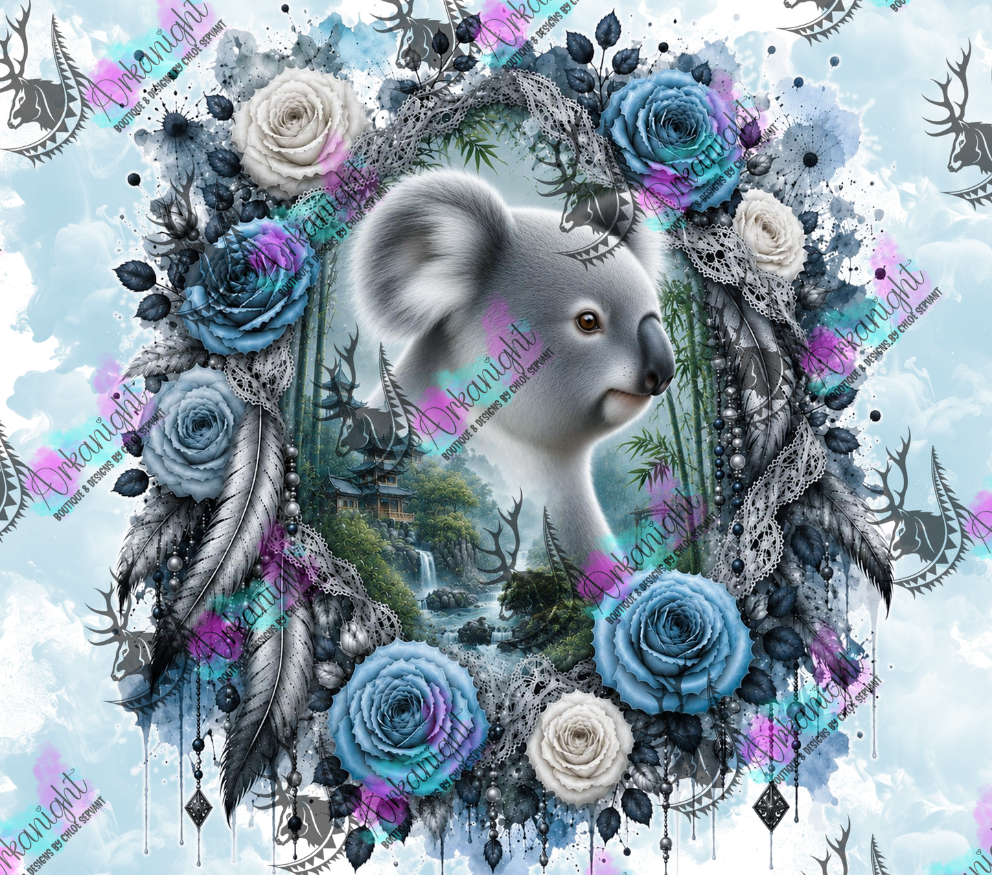 Numérique - Collection Boho 2026 -   Double Exposition ♡ Koala