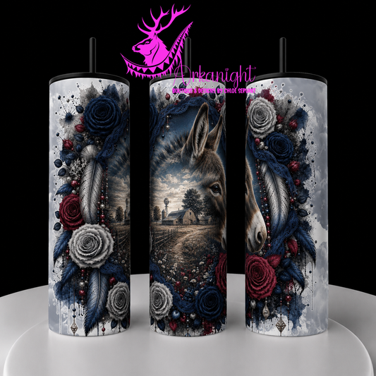 Numérique - Collection Boho 2026 -   Double Exposition ♡ Âne