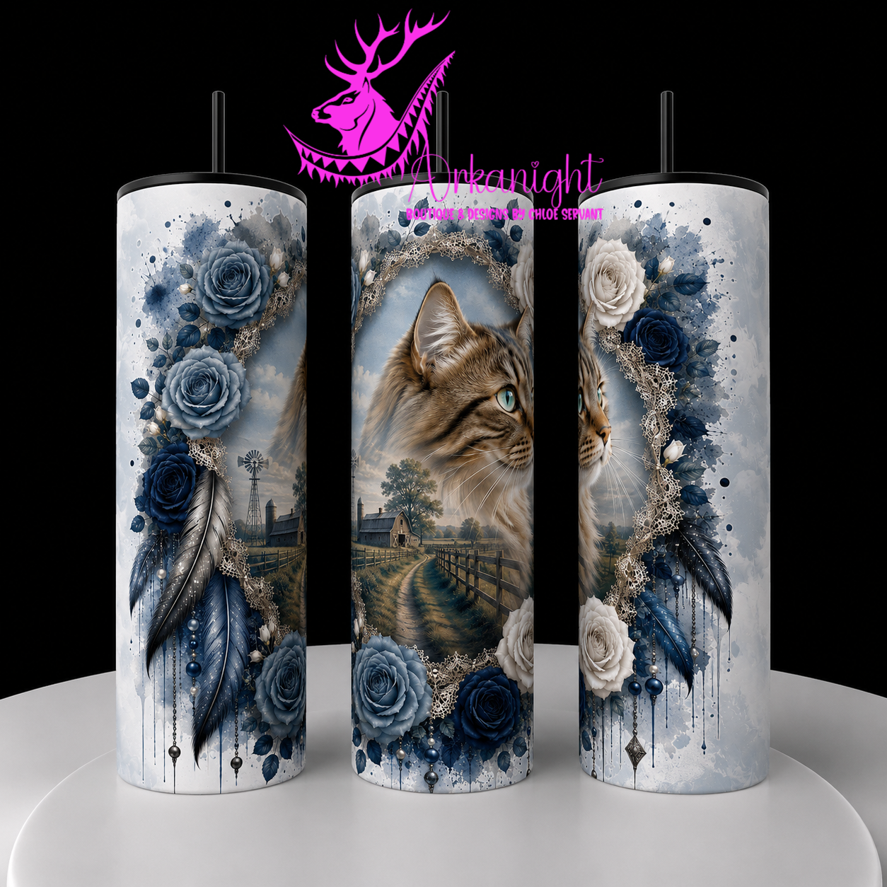 Gourde sur commande - Collection Boho 2026 - Double Exposition ♡ Portrait ♡ Jack