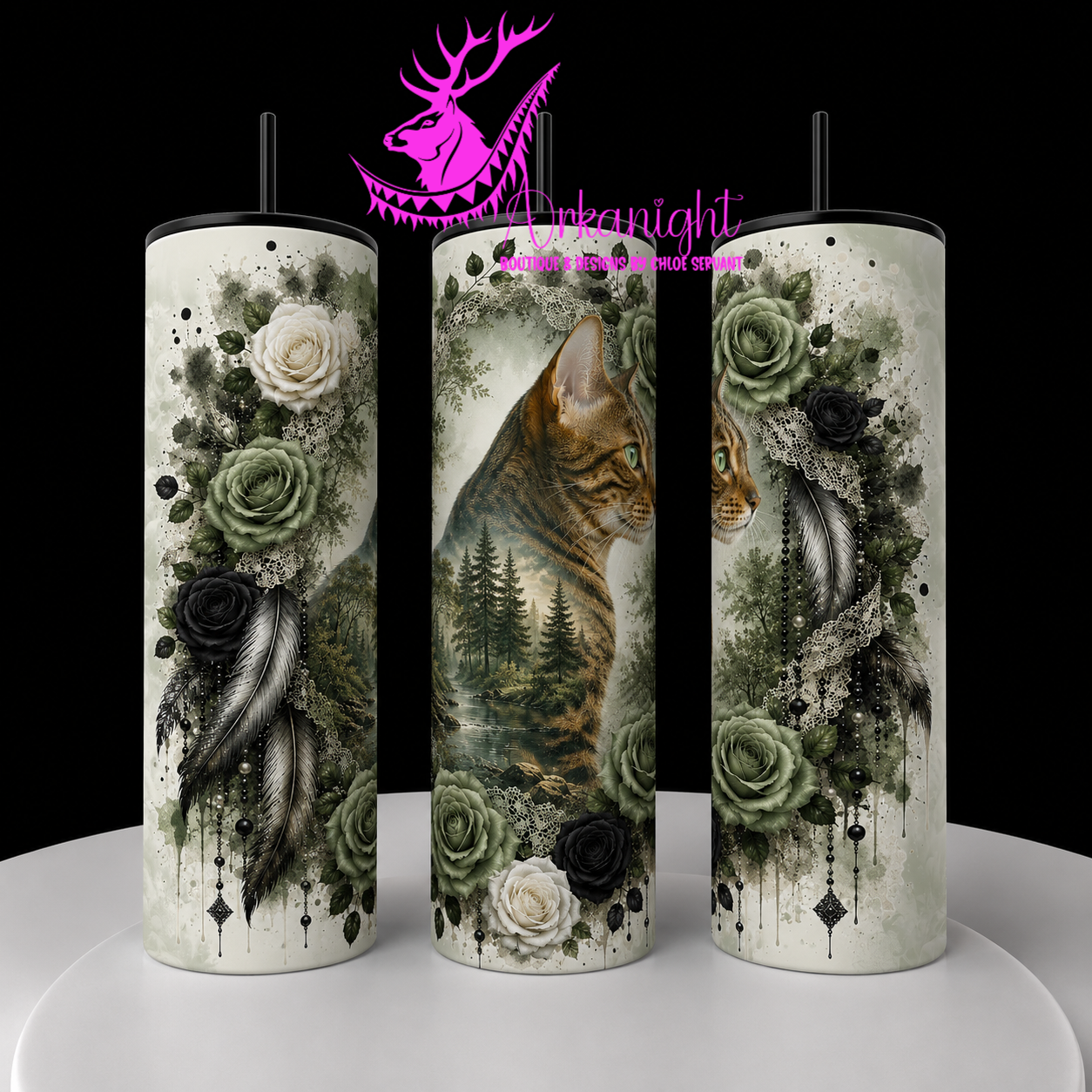 Gourde sur commande - Collection Boho 2026 - Double Exposition ♡ Portrait ♡ Guizmo